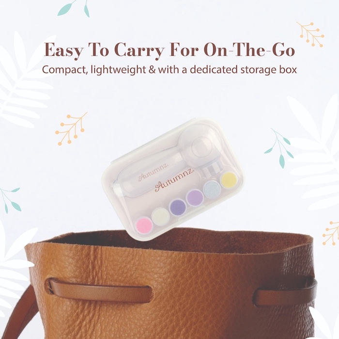 Autumnz 2 in 1 Rechargeable Baby Nail Trimmer (with LED LIght) 宝宝电动指甲剪刀